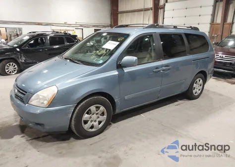2007 Kia Sedona Ex/Lx from USA, damaged, VIN KNDMB233476148267